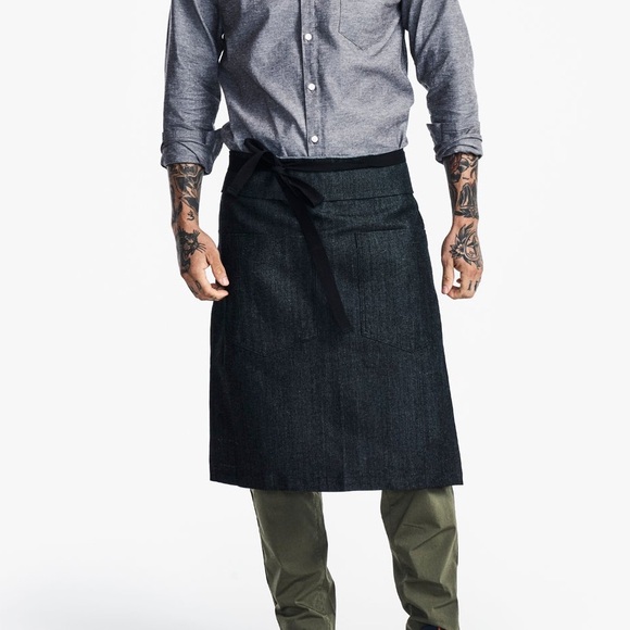 Hedley & Bennett Bistro Half Waist Apron - Picture 2 of 6